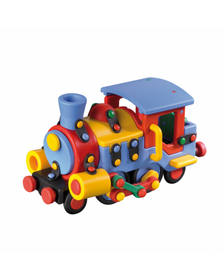 Jucarie de construit mic-o-mic 3D Locomotiva 089.027, 19.1 cm
