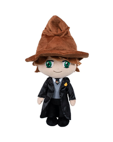 Jucarie din plus Ron Weasley 1st year cu palarie, Harry Potter, 30 cm