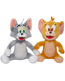 Set 2 jucarii din plus Tom & Jerry, 18 cm