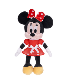 Jucarie din plus Minnie Mouse cu rochie rosie, 34 cm