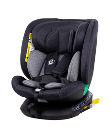 Scaun auto Diamond Deluxe i-Size Buf Boof cu ISOFIX rotativ 360 grade Top Tether 40-150 cm Black