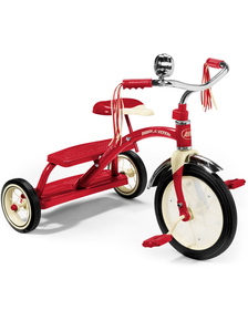 Tricicleta Radio Flyer Classic Red Dual Deck, 2-5 ani