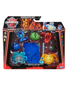 BAKUGAN SET DE LUPTA NILLIOUS, MANTID, BRUISER, OCTOGAN SI TROX