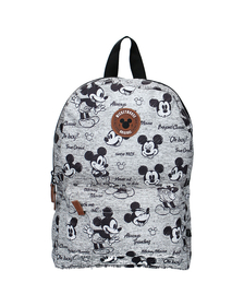 Rucsac Mickey Mouse Never Out Of Style Grey, Vadobag, 33x23x12 cm