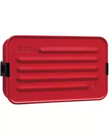 Cutie din aluminiu pentru alimente Plus Red, L