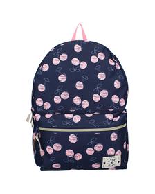 Rucsac Milky Kiss Young, Wild and Free Navy, Vadobag, 39x29x12 cm