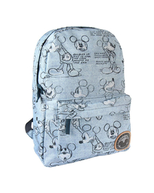 Rucsac Cerda Mickey Mouse cu buzunar frontal, 30x44x12 cm