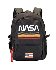 Rucsac NASA Fan Fight Black, 31x44x18 cm