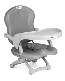 Scaun de Masa CAM    Smarty, Inaltime Ajustabila, Varsta 6-36 luni, Pliabil, Centura de Siguranta in 3 Puncte, Gri