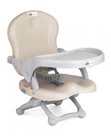 Scaun de Masa CAM    Smarty, Inaltime Ajustabila, Varsta 6-36 luni, Pliabil, Centura de Siguranta in 3 Puncte, Bej