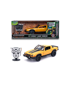 JADA TRANSFORMERS MASINUTA METALICA BUMBLEBEE CHEVROLET CAMARO 1:24