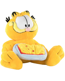 Jucarie din plus Garfield cu lasagna, 21 cm