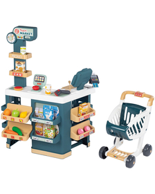 Magazin pentru copii Smoby Super Market cu 42 accesorii