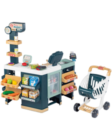 Magazin pentru copii Smoby Maxi Market cu 50 accesorii