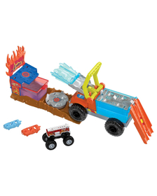 HOT WHEELS MONSTER TRUCK ARENA SMASHERS COLOR SHIFTERS SALVAREA LUI 5ALARM