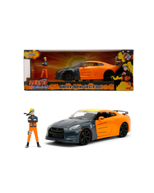 JADA MASINUTA METALICA NARUTO 2009 NISSAN GT R 1:24