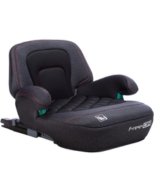 Inaltator auto, Cosmo Plus I-Size, Cu isofix, Cu spatar inaltat si cotiere, Potrivit pentru copiii intre 125 si 150 cm sau intre 25 si 36 Kg, FreeON, Conform cu standardul european de securitate ECE R129, Black