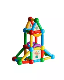 Set de constructie magnetic - STICK (103 piese)