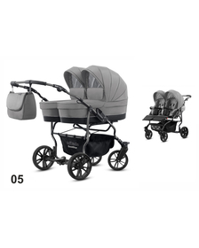 Carucior pentru gemeni Mikado GOLDSTAR 2 in 1 GS-05