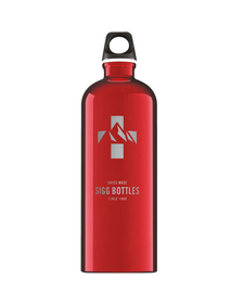 Bidon din aluminiu WMB Mountain Red Touch, 1l