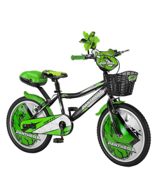 Bicicleta copii MITO Panthera, roti 20  , negru verde, 7-10 ani