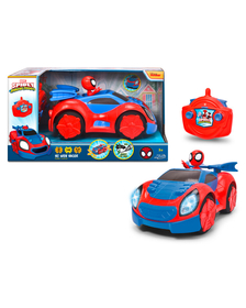 SPIDEY PRIETENII EXTRAORDINARI MASINUTA CU TELECOMANDA WEB RACER SCARA 1:18