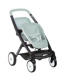 Carucior pentru papusi Smoby Maxi Cosi Twin albastru