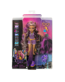 MONSTER HIGH PAPUSA CLAWDEEN WOLF CU ANIMALUT SI ACCESORII