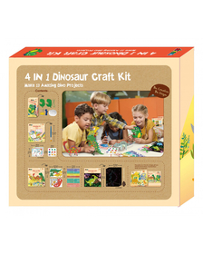 Set creativ 4 in 1 - Dinozauri