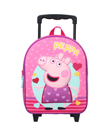 Troler 3D Peppa Pig Strong Together, 31x25x12 cm