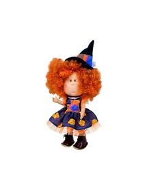 Papusa Artizanala cu miros de vanilie - Mia Halloween (30 cm)