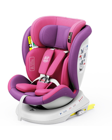 Scaun Auto Tweety Plus DELUXE BUF BOOF iSIZE UnicornPink cu Isofix rotativ 360 grade 40-150 cm