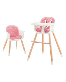 SCAUN DE MASA KINDERKRAFT SIENNA, 2 IN 1, PINK