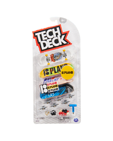 TECH DECK PACHET 4 PIESE FINGERBOARD I: PLANB 9.6CM