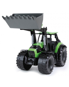 Tractor cu cupa functionala plastic Deutz Fahr Agrotron 7250 Worxx pentru copii 45 cm