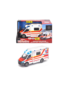 MAJORETTE AMBULANTA MERCEDES BENZ SPRINTER CU LUMINI SI SUNETE