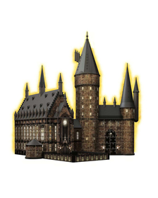Ravensburger - Puzzle 3d Cu Led Harry Potter Sala Principala 540 Piese