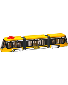 Tramvai Dickie Toys Siemens City Tram 41,5 cm galben