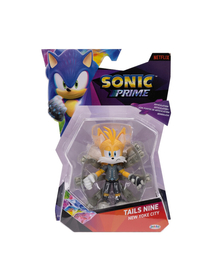Nintendo Sonic - Figurina articulata 13 cm, Tails Nine, S1