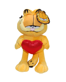 Jucarie din plus Garfield cu inima, 32 cm