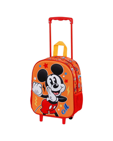 Troler Mickey Mouse Whisper 3D, 26x34x13 cm