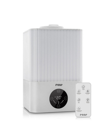 Umidificator ultrasunete cu automatizare si lumina de noapte,  telecomanda , afisaj temperatura si umiditate, temporizator, Reer 94060