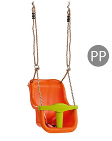 Leagan Baby Seat LUXE Culoare: Orange/Lime Green, franghie PP 10