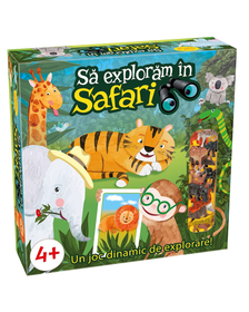 Joc educativ Sa exploram in safari!