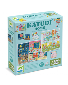 Joc de observatie si comunicare Katudi acasa, Djeco