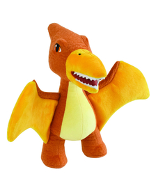 Jucarie Plus Muzicala Jemini Cu Lumini 25cm Dino Pteranodon