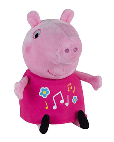 Jucarie Plus Muzicala Jemini Cu Lumini 25cm Peppa Pig