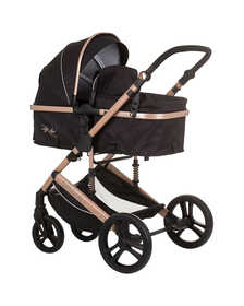 Carucior Chipolino Amore 2 in 1 obsidian gold