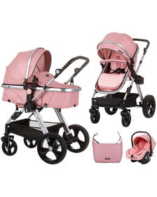 Carucior Chipolino Havana 3 in 1 flamingo
