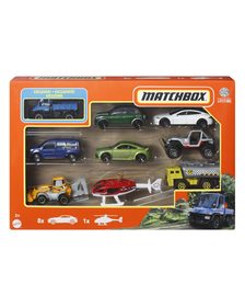 MATCHBOX SET 9 MASINUTE MERCEDES BENZ UNIMOG U300